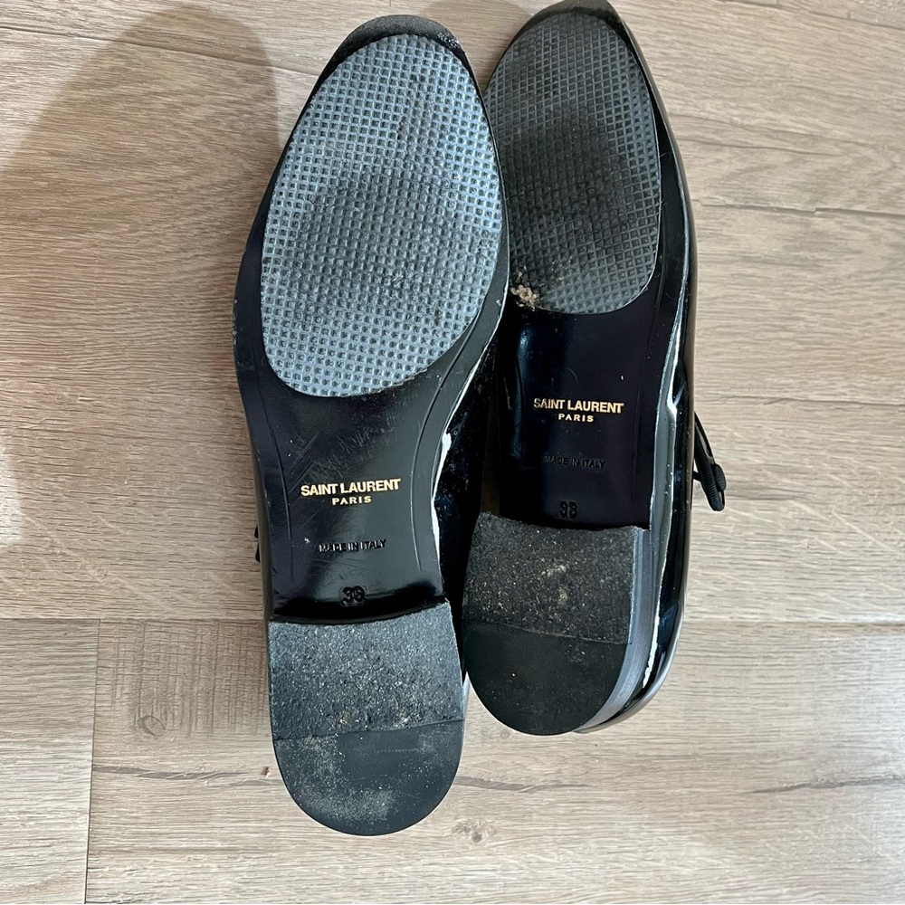 SAINT LAURENT Patent leather Mary Jane Flats Shoes size EUR 36 - Picture 6 of 8
